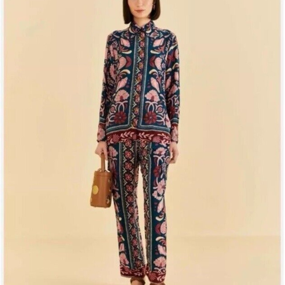 Farm Rio Floral Patterned Women's 2 Piece set